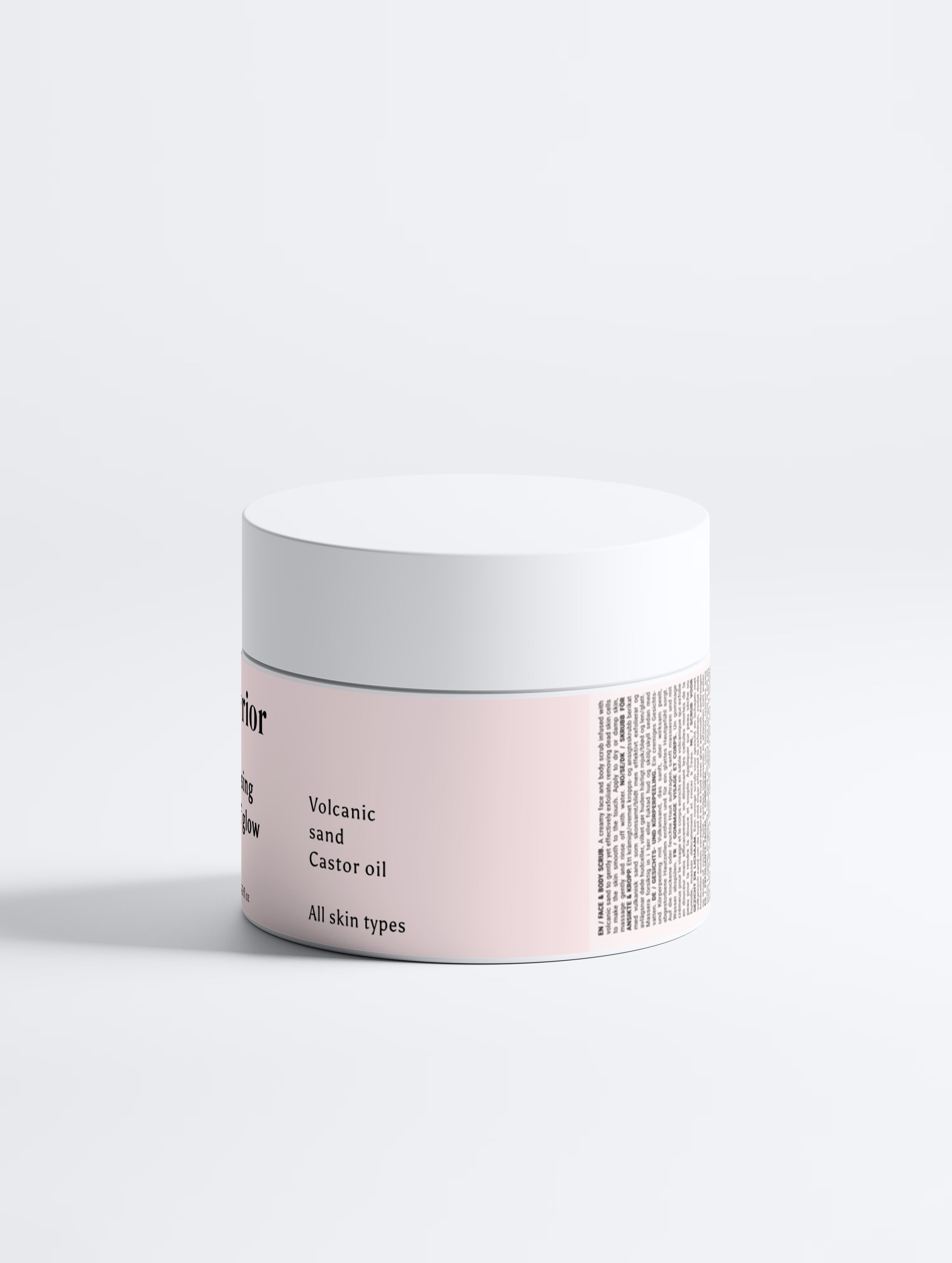 Glowrior Volcanic Sand Face & Body Scrub