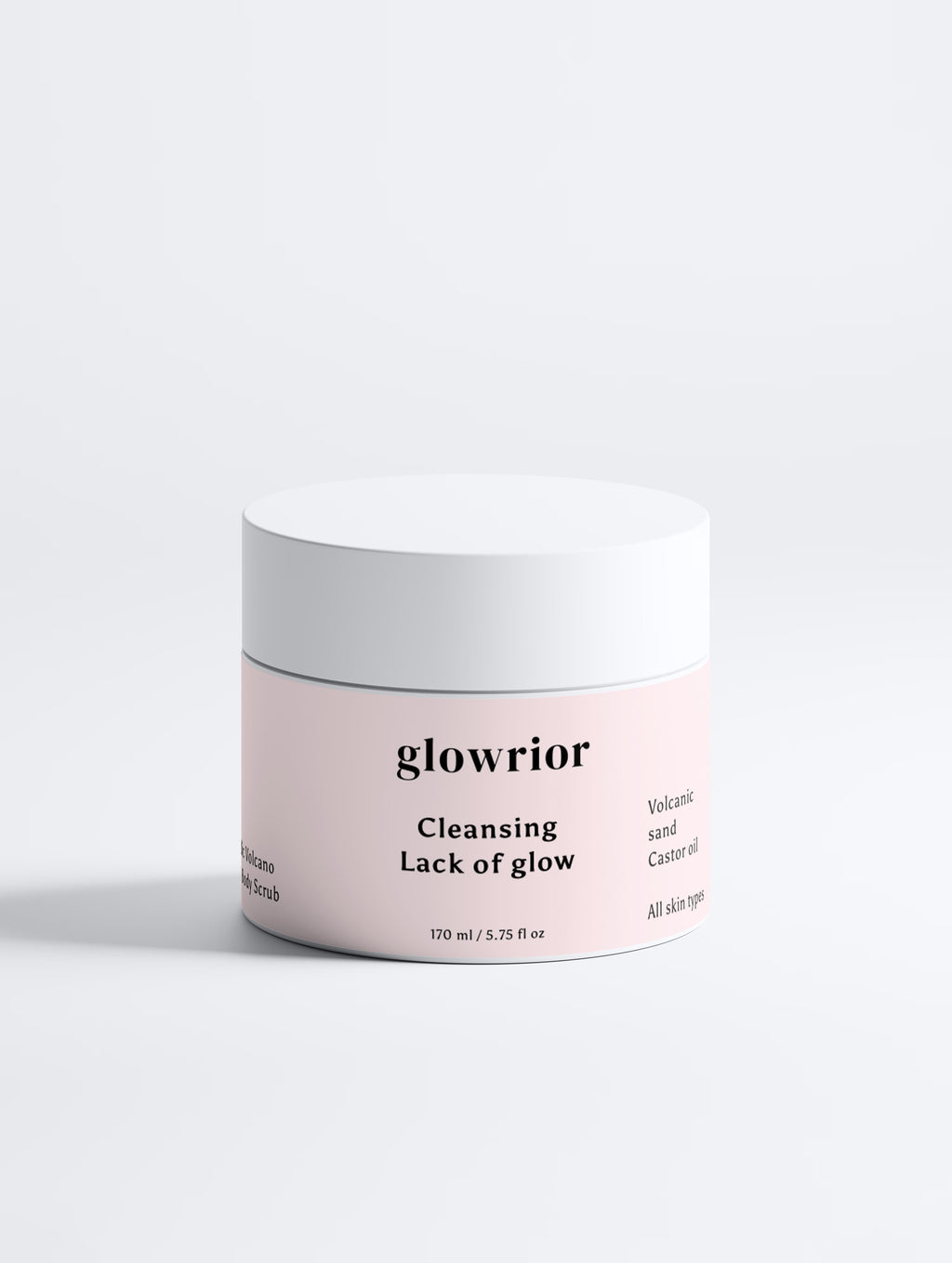 Glowrior Volcanic Sand Face & Body Scrub